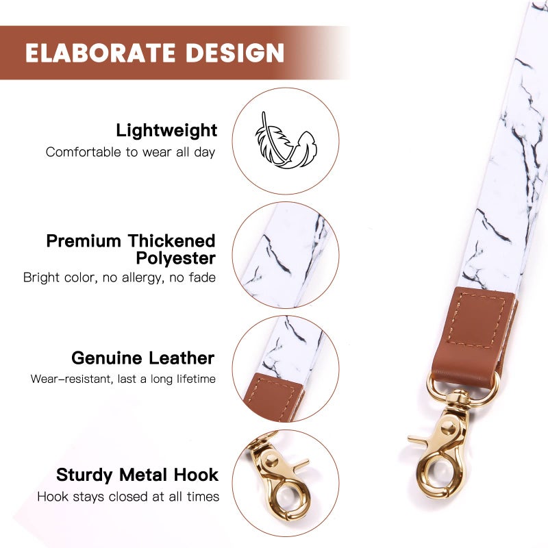 XCHIN Lanyards for Keys  Wrist Strap Lanyards  Keychain Lanyard for Women Men  Cool Long Lanyards & Cute Short Lanyards - Image 3